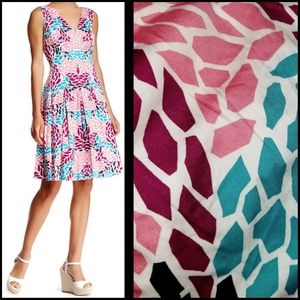 Anne Klein cotton fit & flare dress 4